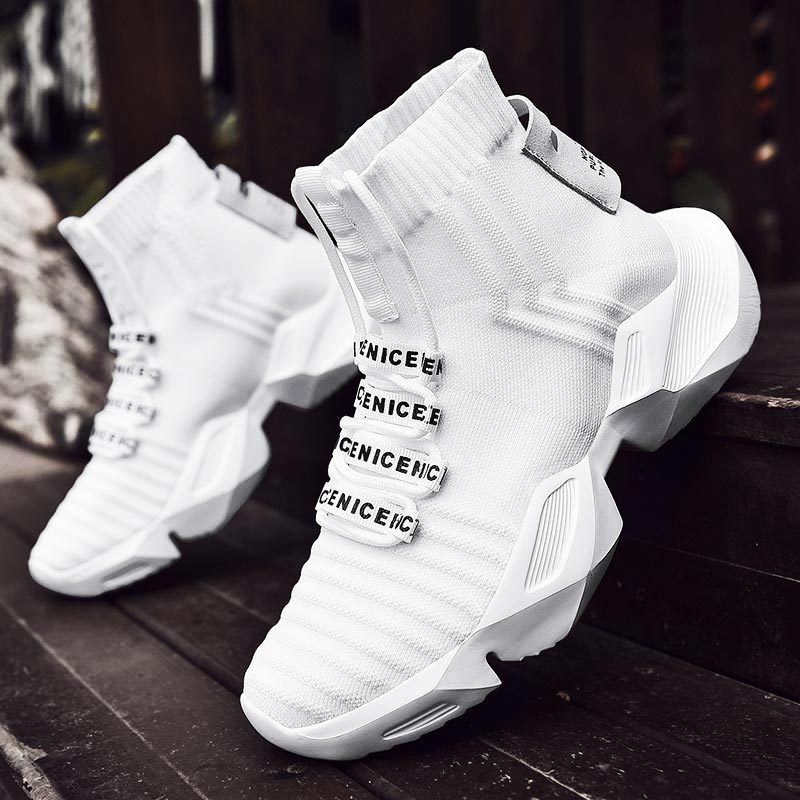 Men Formal Wear Wedding Guest - Plus Size High Top Massive Sports