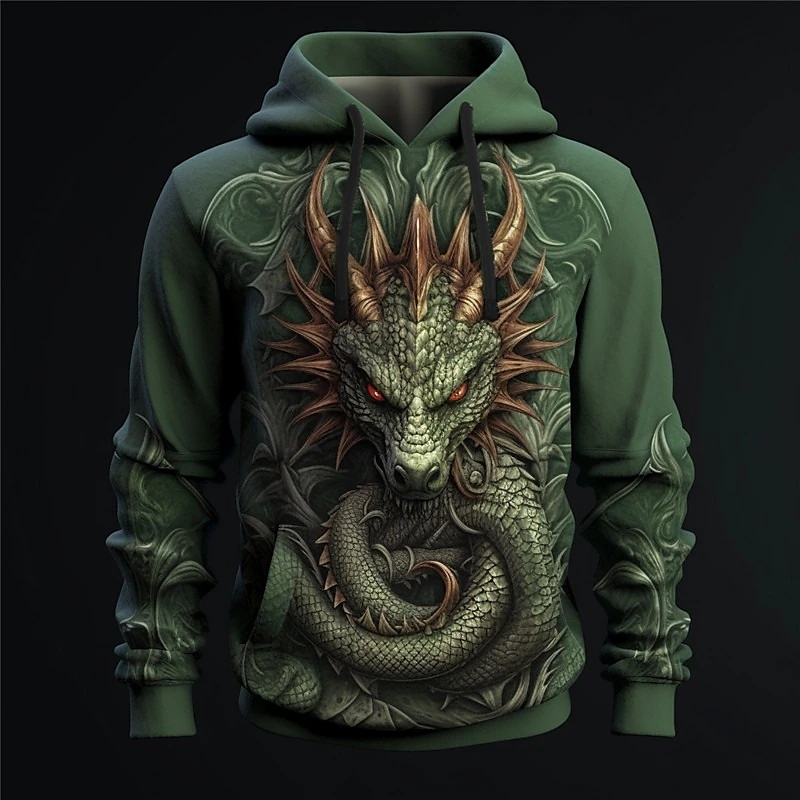 Y2K Formal Wear Men - Fashion 3D Hoodies For Men y2k