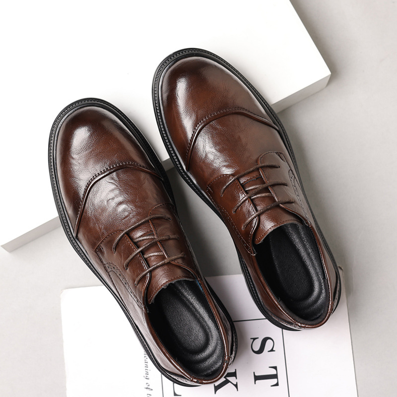 Men's leather shoes for casual - Men Formal Wear Office recension och pris