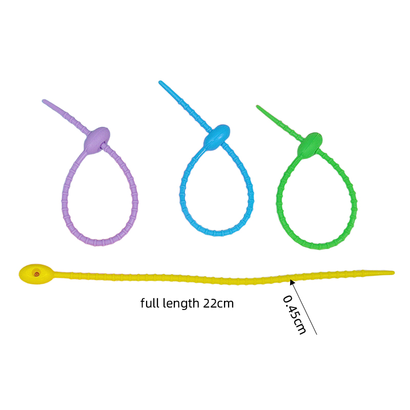Silicone Bag Ties Clip Cable Z - Tie Bar Clip recension och pris