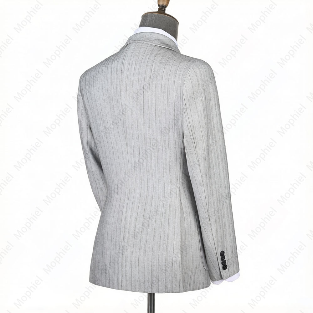 Mophiel Light Grey Men Suits S - Men Formal Wear With Blazer recension och pris