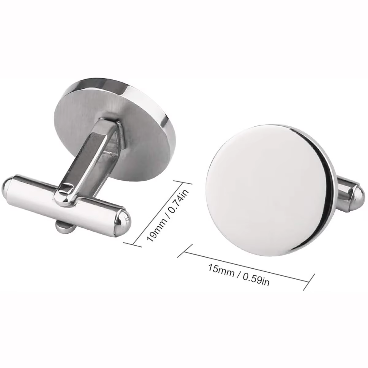 Custom Metal Cufflinks Tie Cli - Tie Bar Clip recension och pris