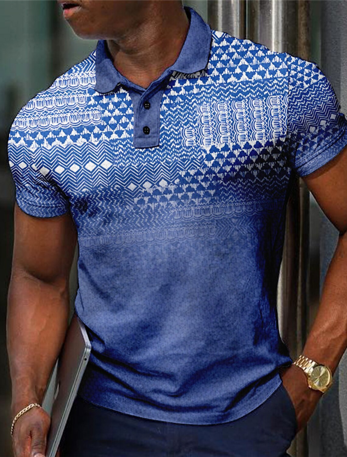 Fashion Men's Plaid Polo Shirt - Men'S Polo Formal Wear recension och pris