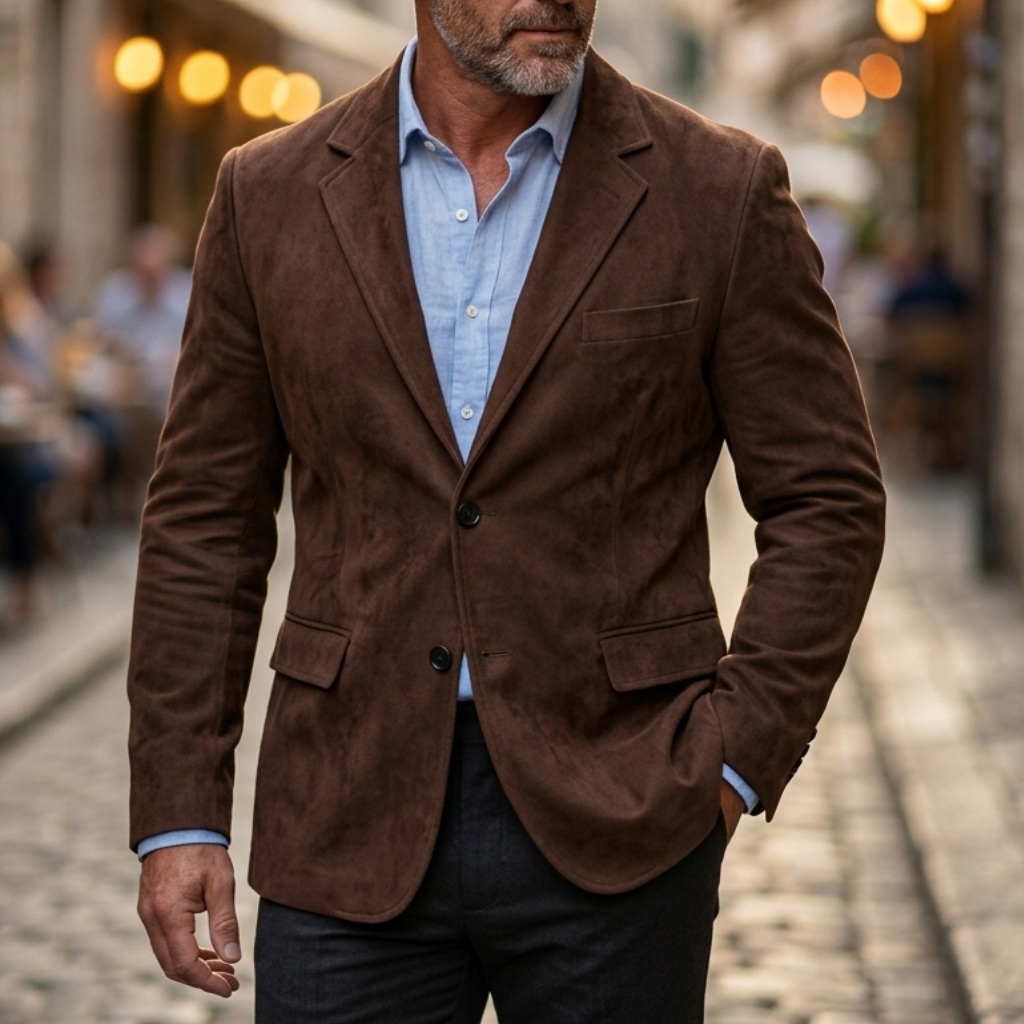 Men's Vintage Smart Casual Sue - Men Formal Wear Office recension och pris