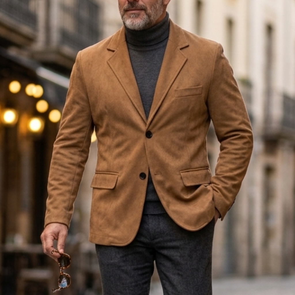 Men's Vintage Smart Casual Sue - Men Formal Wear Office recension och pris