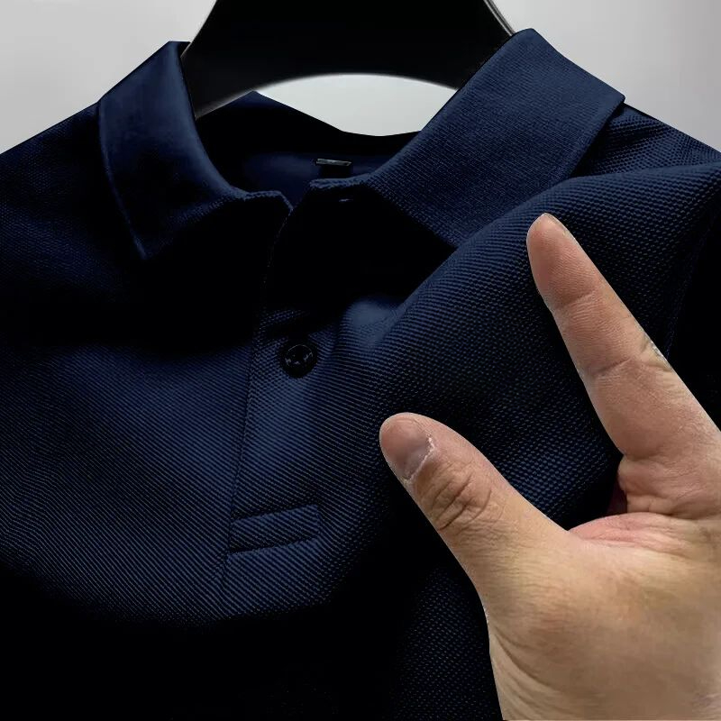 Men's Casual Polo Shirt Black  - Men'S Polo Formal Wear recension och pris