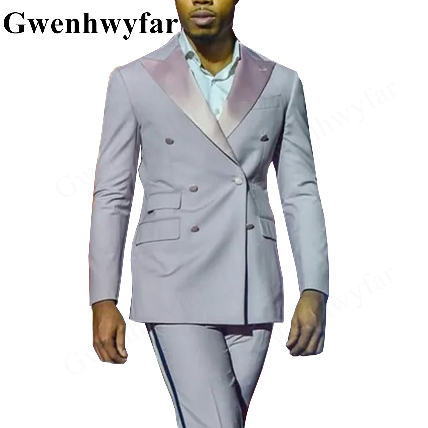 Gwenhwyfar New Light Pink Men' - Men Formal Wear With Blazer recension och pris