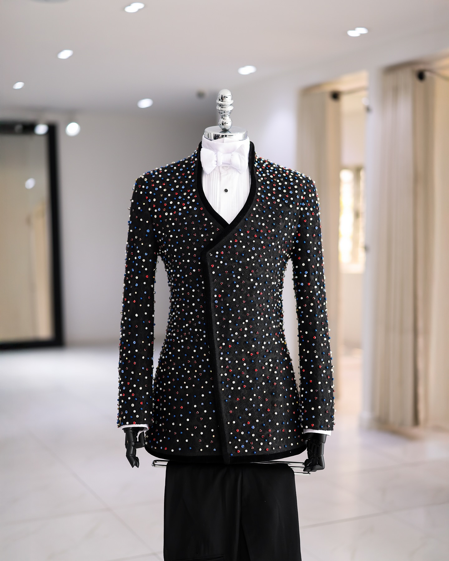 Colorful Crystals Men Suits Se - Men Formal Wear Modern recension och pris