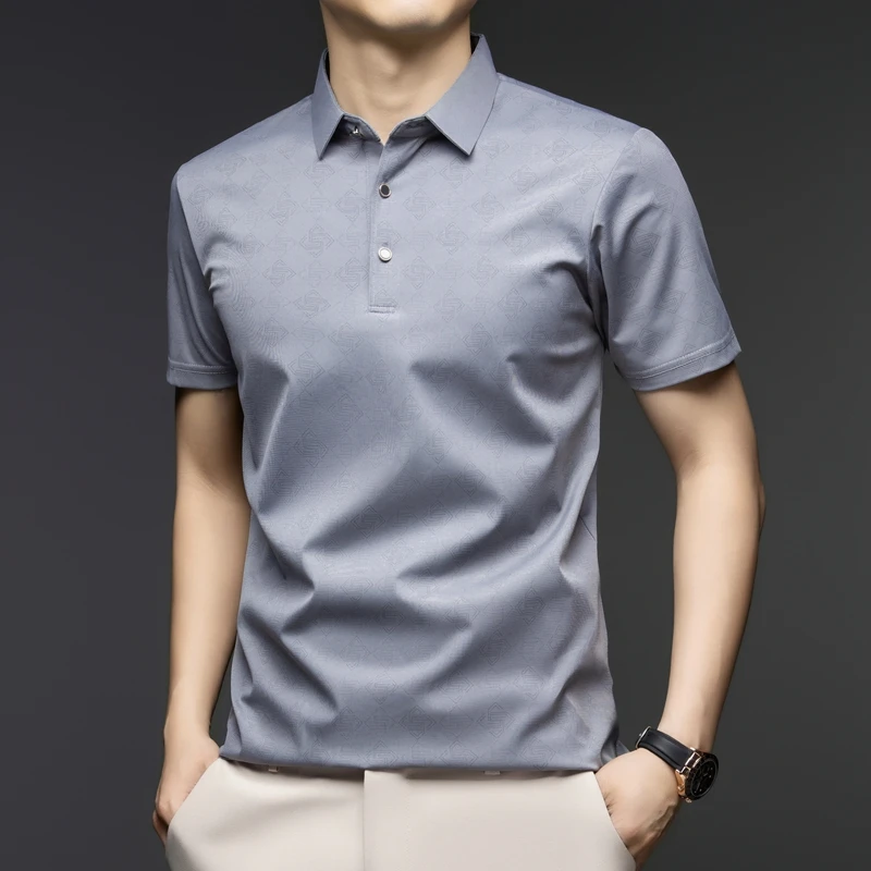 Mens Business Polo Shirt Short - Men'S Polo Formal Wear recension och pris