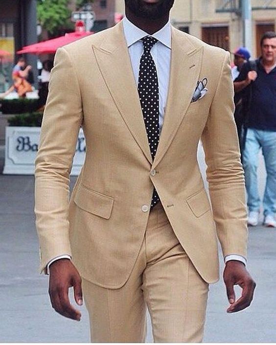 Boho Gold Wedding Tuxedos For  - Men Formal Wear Wedding Guest recension och pris