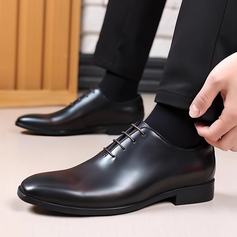 Designer Genuine Leather Mens  - Men Formal Wear Office recension och pris