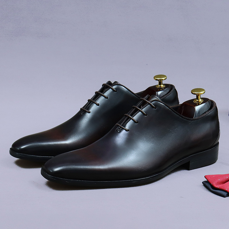 Designer Genuine Leather Mens  - Men Formal Wear Office recension och pris